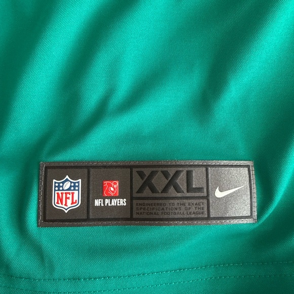 NFL Teal and White Men's Jersey - Picture 3 of 6